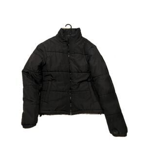 RSQ Quilted Black Puffer Jacket Mens Med